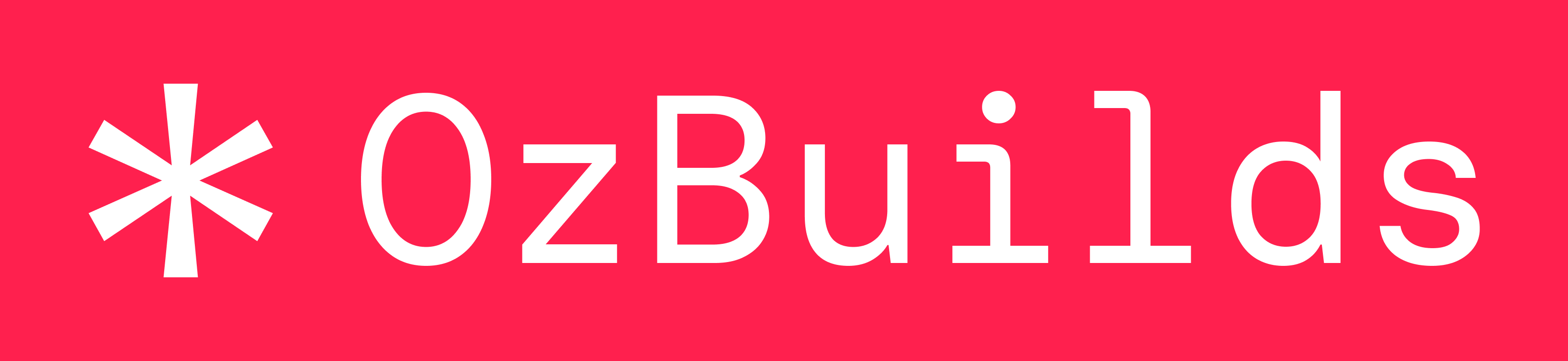 OzBuilds Logo